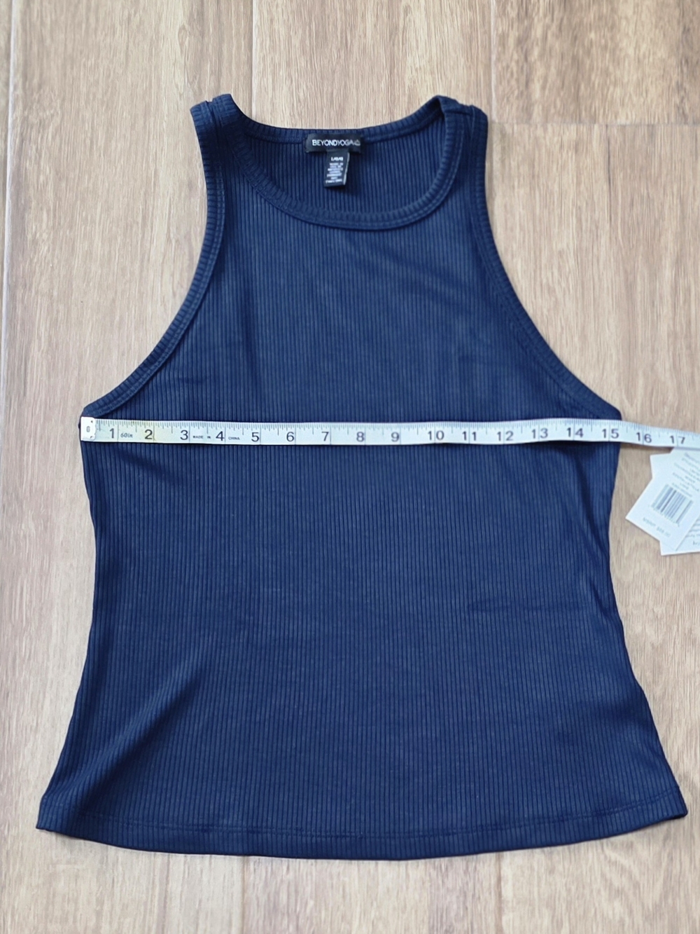 NWT Beyond Yoga Formation Tank Nocturnal Navy Size L - Picture 2 of 8